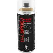 BALSPREJ Vrchní univerzální akrylová barva ve spreji, RAL 1001 béžová, 400 ml