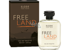 Elode Men Free Land Eau de Toilette für Herren, 100 ml
