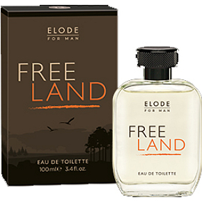 Elode Men Free Land Eau de Toilette für Herren, 100 ml