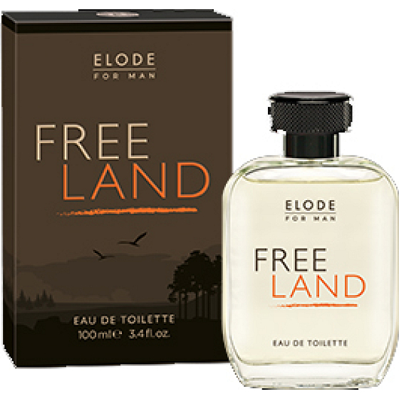 Elode Men Free Land Eau de Toilette für Herren, 100 ml
