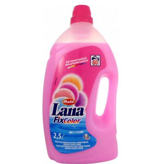 Madel Lana Fix Color Flüssigwaschmittel für Farbverschlüsse 60 Wäschen 3 l