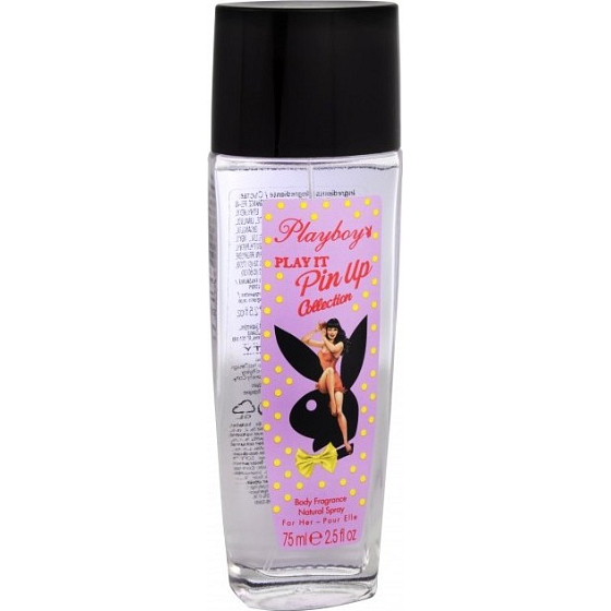 Playboy Play It Pin Up Collection 2 parfümiertes Deodorantglas für Frauen 75 ml