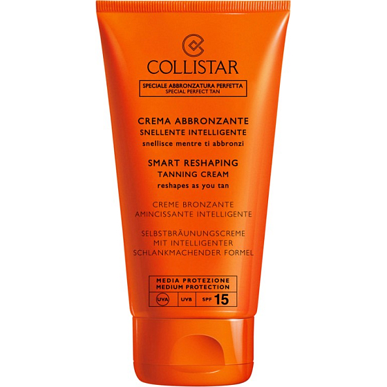 Collistar Smart Reshaping Bräunungscreme SPF15 Modellierende Selbstbräunungscreme Mittlerer Schutz 150 ml