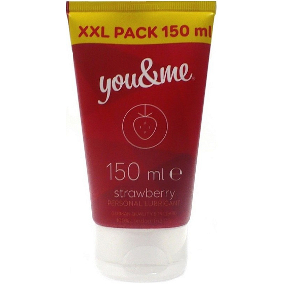 You & Me Erdbeer-Gleitgel 150 ml
