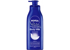 Nivea Body Milk Pflegende Körpermilch für sehr trockene Haut mit Pumpe 400 ml