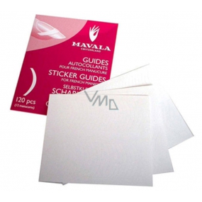 Mavala French Manicure Sticker Guides Vorlagen für French Manicure 120 Stück