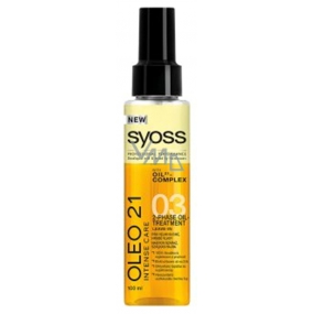 Syoss Oleo 21 Intense Care Zwei-Phasen-Ölregeneration für sehr trockenes, grobes Haar 100 ml