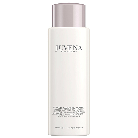 Juvena Pure Cleansing Reinigungswasser für Gesicht und Augen 200 ml Reinigungswasser