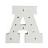 Nekupto Holz LED Buchstabe A Dekoration 16 cm