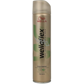 Wella Wellaflex Frizz Control Extra stark Halten Sie extra stark stärkendes Haarspray 250 ml