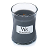 WoodWick Evening Onyx - Evening Onyx Duftkerze mit Holzdocht und Deckel Glas klein 85 g