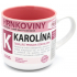 Nekupto Hrnkoviny Tasse mit dem Namen Karolína 0,4 Liter