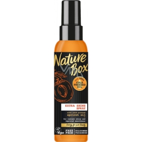 Nature Box Aprikose Vitamin Antioxidans Haarspray natürlich, für alle Haartypen, ohne Fixierung mit 100% kaltgepresstem Öl, geeignet für Veganer 150 ml