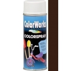 Color Works Colorspray 918514 schokoladenbrauner Alkydlack 400 ml