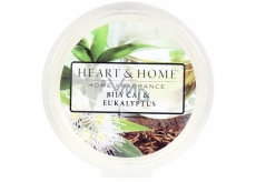 Heart & Home Weißer Tee und Eukalyptus Sojawachs Duftwachs 27 g