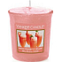 Yankee Candle White Strawberry Bellini - Votivkerze mit Duft nach weißem Erdbeercocktail 49 g