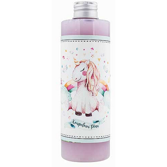 Böhmen Geschenke Einhorn Lavendel und Mohn Badeschaum für Kinder 250 ml