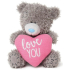 Ich zu dir Teddybär mit Herz Liebe dich 10,5 cm