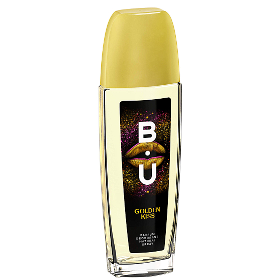 BU Golden Kiss parfümiertes Deodorantglas für Frauen 75 ml