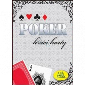 Albi Poker Papierspielkarten rot ab 8 Jahren