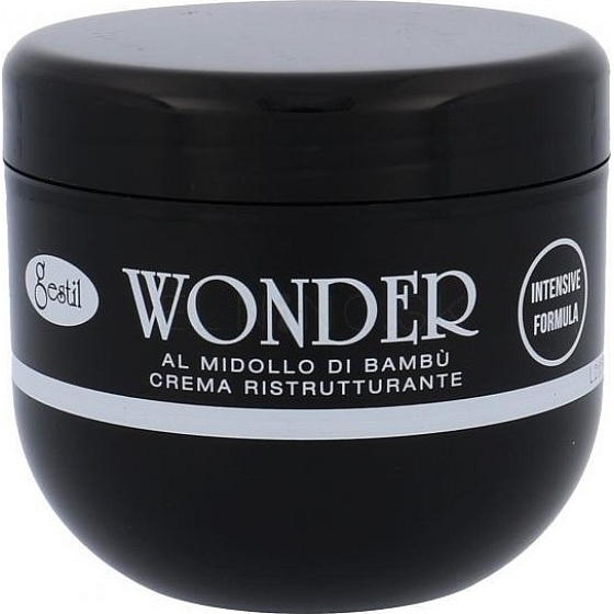 Gestil Wonder Crema Ristrutturante regenerierende Maske für strapaziertes Haar durch Färbung und Highlights 300 ml