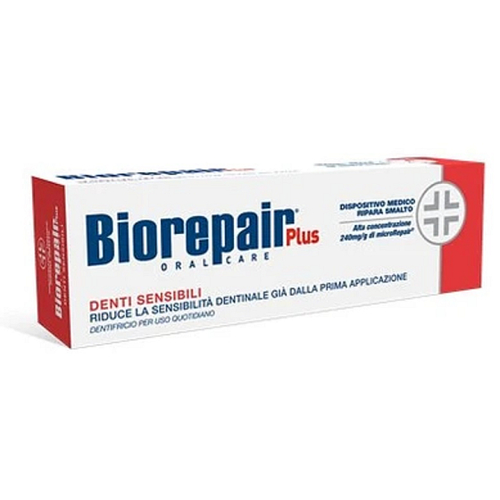 Biorepair Plus Sensitive Teeth Zahnpasta für empfindliche Zähne 75 ml
