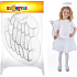 Rappa Halloween Engelsflügel mit Heiligenschein für Kinder