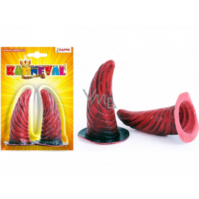 Rappa Mikuláš Teufelshörner Gummi 1 Paar