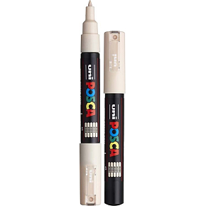 Posca Universal-Acrylmarker 0,7 - 1 mm Beige PC-1M