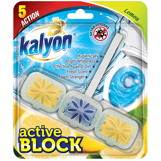 Kalyon Active Lemon Toilettenreiniger mit Duft 57 g