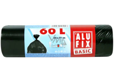 Alufix Basic Müllsäcke schwarz 60 Liter 60 x 71 cm 20 Stück