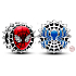 Charme Sterling Silber 925 Marvel Spiderman Maske, Perle auf Armband Film