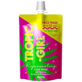 Bomb Cosmetics Tropic - Girl verjüngende Ton-Gesichtsmaske für müde Haut 50 ml