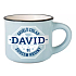 Albi Espressotasse David - Ein toller Typ mit Heldenherz 45 ml