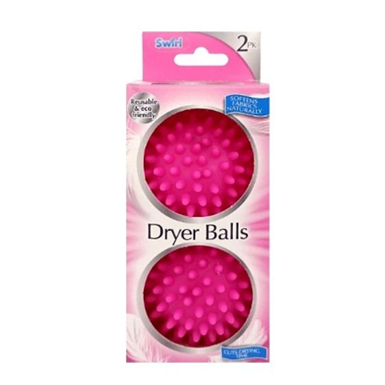 Swirl umweltfreundliche Trocknerbälle 2 Stück