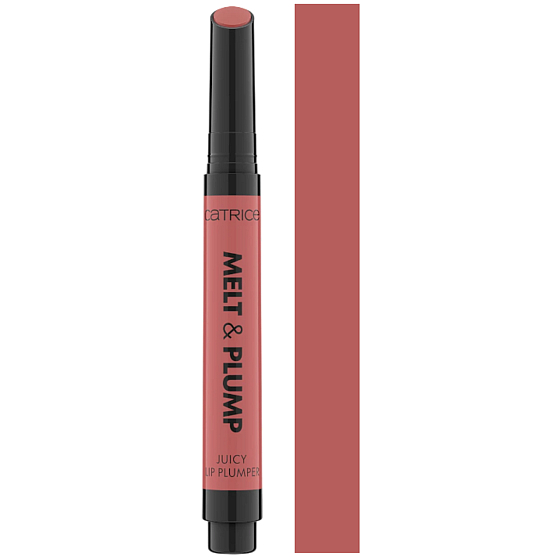 Catrice Melt & Plump Juicy balzám na rty 020 Hyp-Nude-Tized, 1,8 g. Balzám na rty v nude odstínu, který hydratuje rty a zajišťuje plný a jemný vzhled.