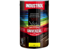 Industrol S2013 univerzál lesk vrchní barva na kov a dřevo, 6201 žluť chromová střední, 4 l