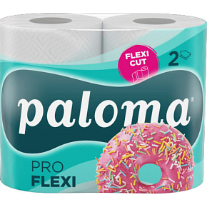 Paloma 2-lagige Papierhandtücher Pro Flexi XL, 2 Stück, 22 m