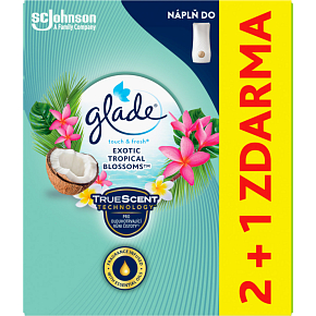 Glade Nachfüllung für den Luftfrischer Touch Fresh Exotic Tropical Blossoms 3× 10 ml