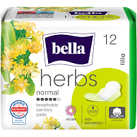 Bella Herbs Tilia Deo Fresh Damenbinden, 12 Stück