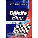 Gillette Blue Storm Force Splash Aftershave für Männer 100 ml