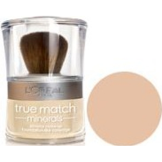 Loreal Paris True Match Minerals Make-up Puder W1 golden elfenbein 10 g