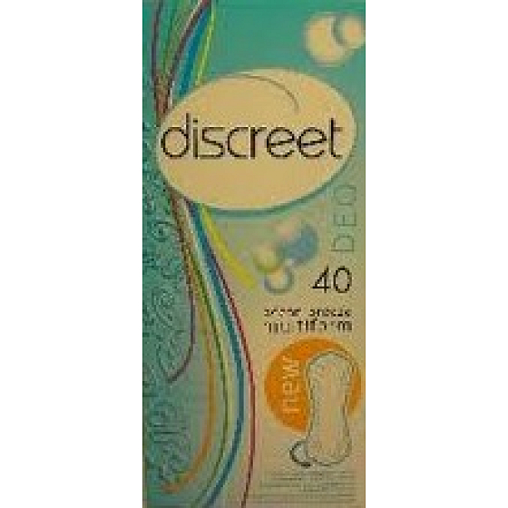 Diskrete Deo Ocean Breeze Strumpfhosen Intimpolster für den täglichen Gebrauch 40 Stück
