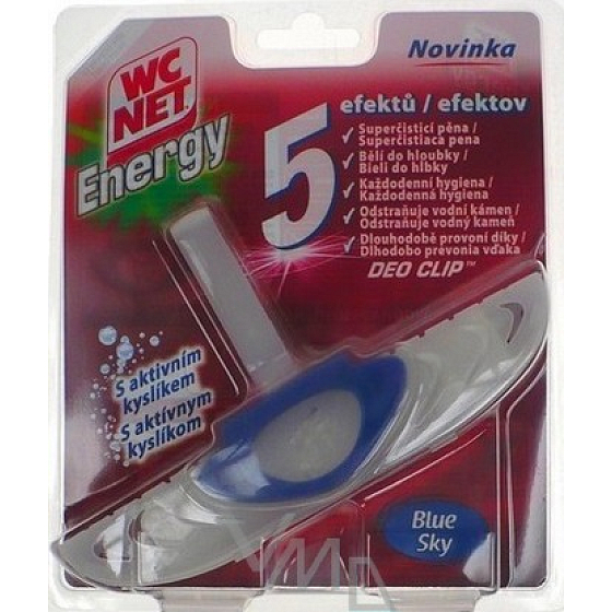 WC Energy Deo Clip Blue Sky Kleiderbügelset 38 g