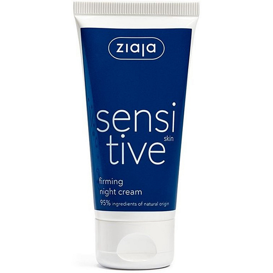 Ziaja Sensitive Skin straffende Nachtcreme zur Reduzierung von Hautirritationen 50 ml