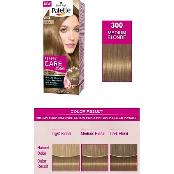 Schwarzkopf Palette Perfect Color Care Haarfarbe 300 Mittleres Kitz