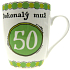Nekupto Geburtstagsbecher Perfekter Mann 50 350 ml