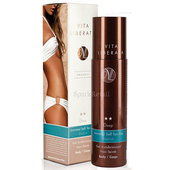 Vita Liberata Deep Selbstbräunendes farbloses Körpergel mittlerer Farbton 200 ml