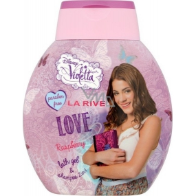Disney Violetta Raspberry 2in1 Shampoo und Badelotion für Mädchen 250 ml