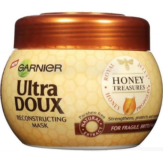 Garnier Ultra Doux Trésors de Miel Maske für geschwächtes und brüchiges Haar 300 ml